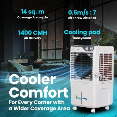 Voltas Joy 26, Room Air Cooler for Home, Honey Comb Cooling Pads with 3 Speed Control Functions, 26 Litres, White